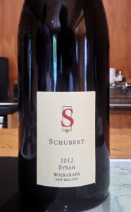 Schubert_Wines_Syrah_Flasche
